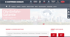 Desktop Screenshot of gottfried-schultz.de