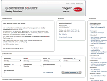 Tablet Screenshot of bentley-duesseldorf.gottfried-schultz.de